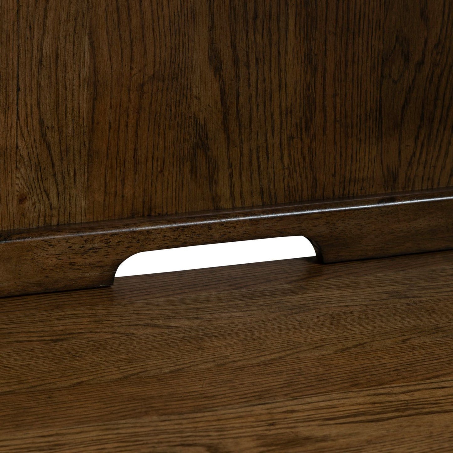 Carolina Park - Credenza & Hutch - Amber Brown