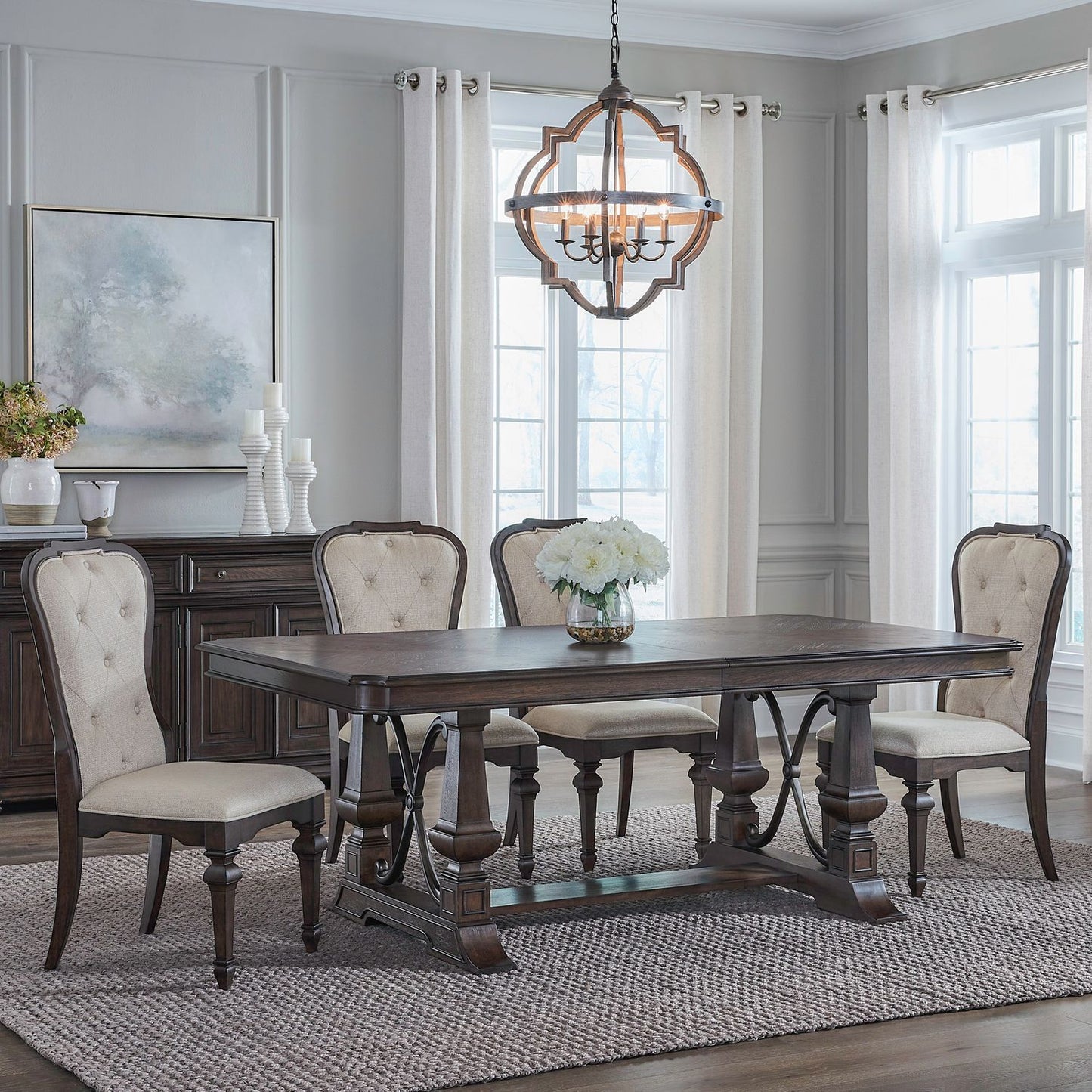 Providence Park - Trestle Table Set