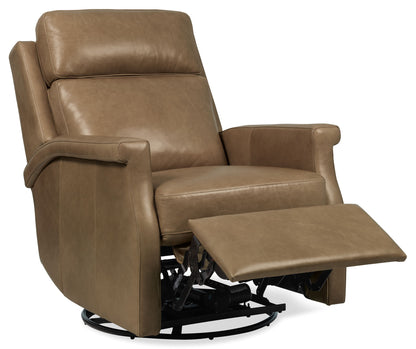 RC - Kaufman ZG Swivel Power  Recliner With  Pop-Up Headrest