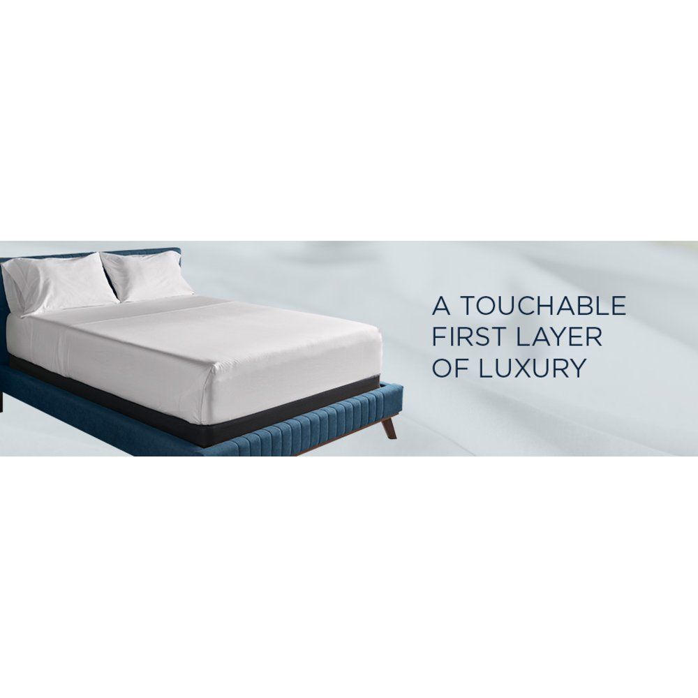 Linens - Tempur Luxe Egyptian Cotton Sheet Set - Sleepy Blue