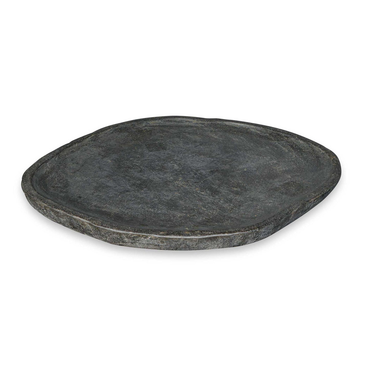 Stoneveil - Indoor-Outdoor Stone Tray - Gray