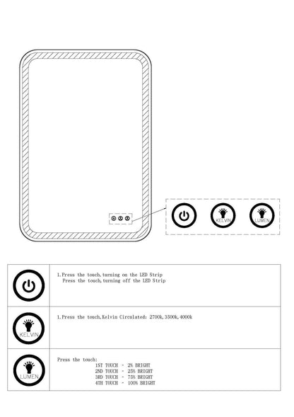 Crofton - Vanity Mirror