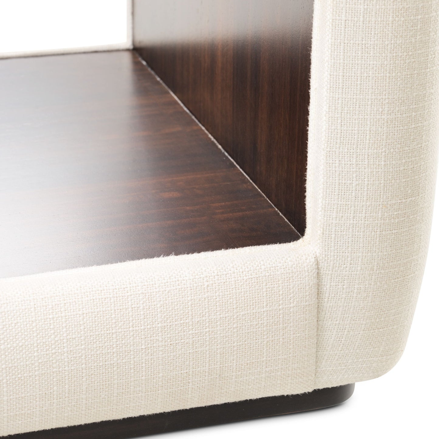 Belmont Place - Vanity Bench - Cream / Espresso