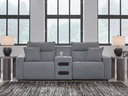 Modmax II - Reclining Sectional - Salt And Pepper
