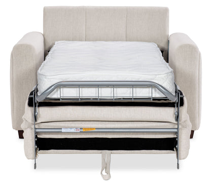 SS - Griffin Twin Sleeper Chair - New Page Flax