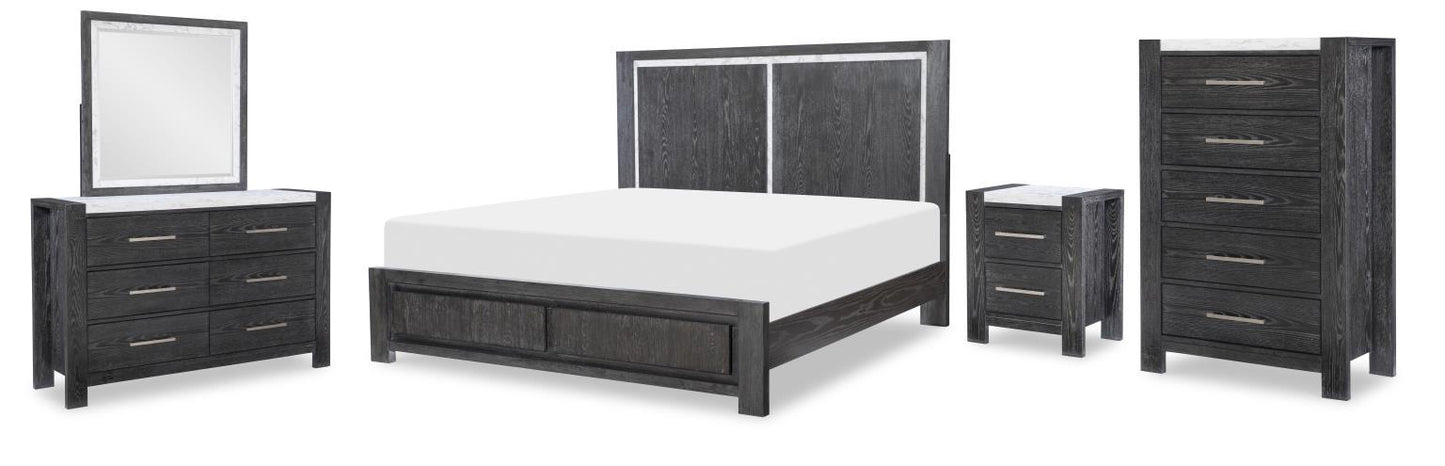 Horizons - 5 Drawers Chest - Espresso