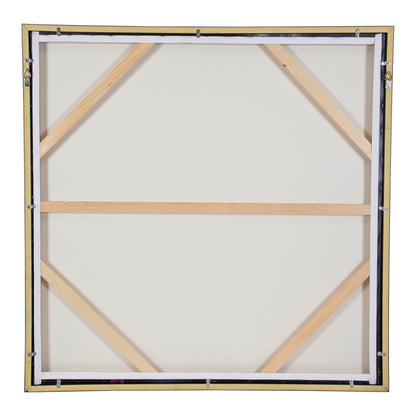 Peony - Framed Floral Art - Black