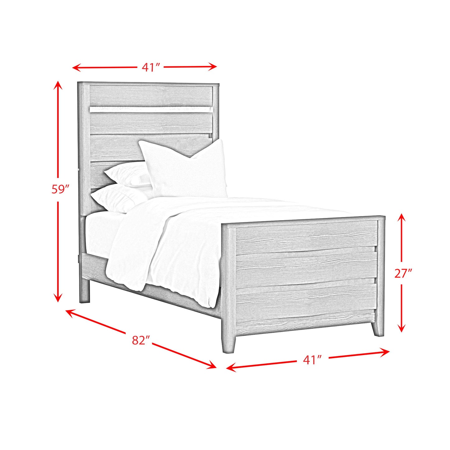 Tobias - Bedroom Set With LED