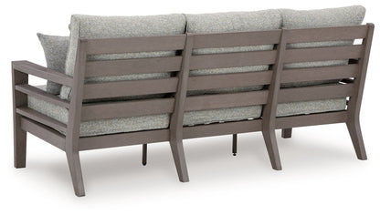 Hillside Barn - Sofa With Cushion - Gray / Brown