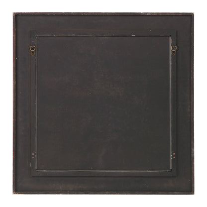 Custom Black And White Horses - Print - Dark Brown