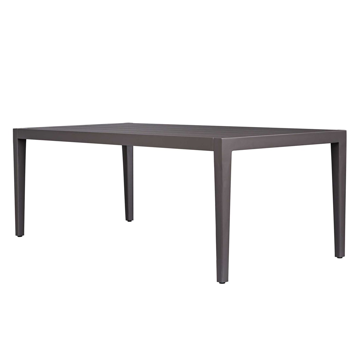 Polanco - Outdoor Aluminum Dining Table - Black