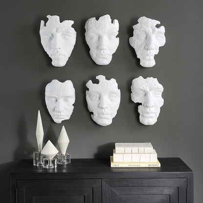 Self-Portrait - Mask Wall Decor (Set of 6)