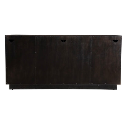Faulkner - 4 Door Cabinet - Black
