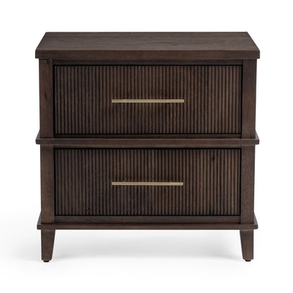 Westlake - 2-Drawer Nightstand - Kona Brown