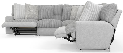 Abraxas - 6 Piece Reclining Sectional