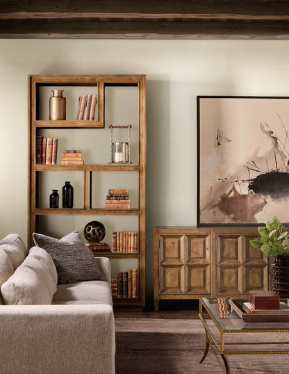 Melange - Nikos Credenza - Dark Brown