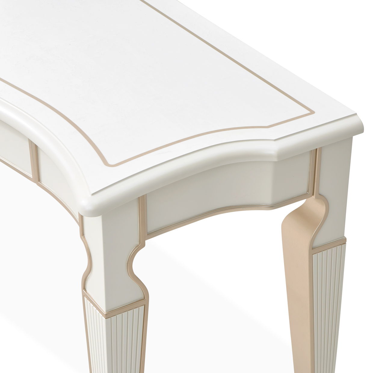 La Marisia - Console Table - Creamy Pearl
