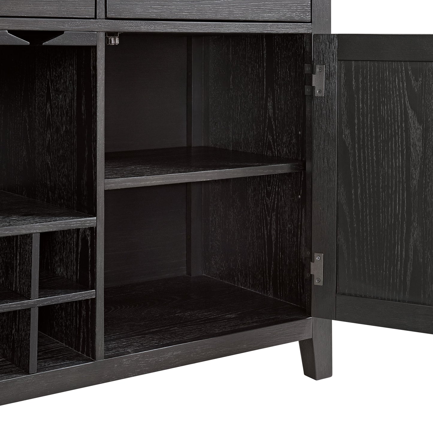 Axel - Server - Light Gray / Espresso