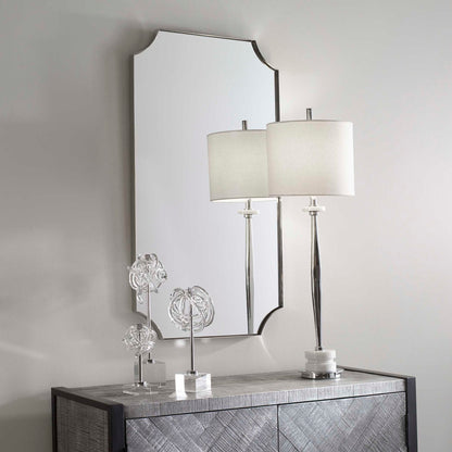 Lennox - Scalloped Corner Mirror