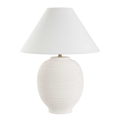 Rocio - Ceramic Table Lamp - White
