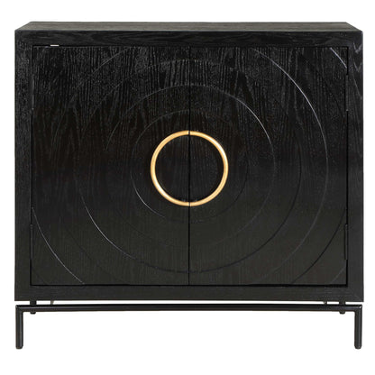 Briseis - 2 Door Cabinet - Black