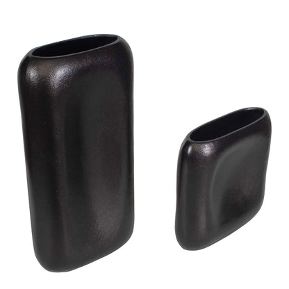 Anodic - Vases (Set of 2) - Dark Brown