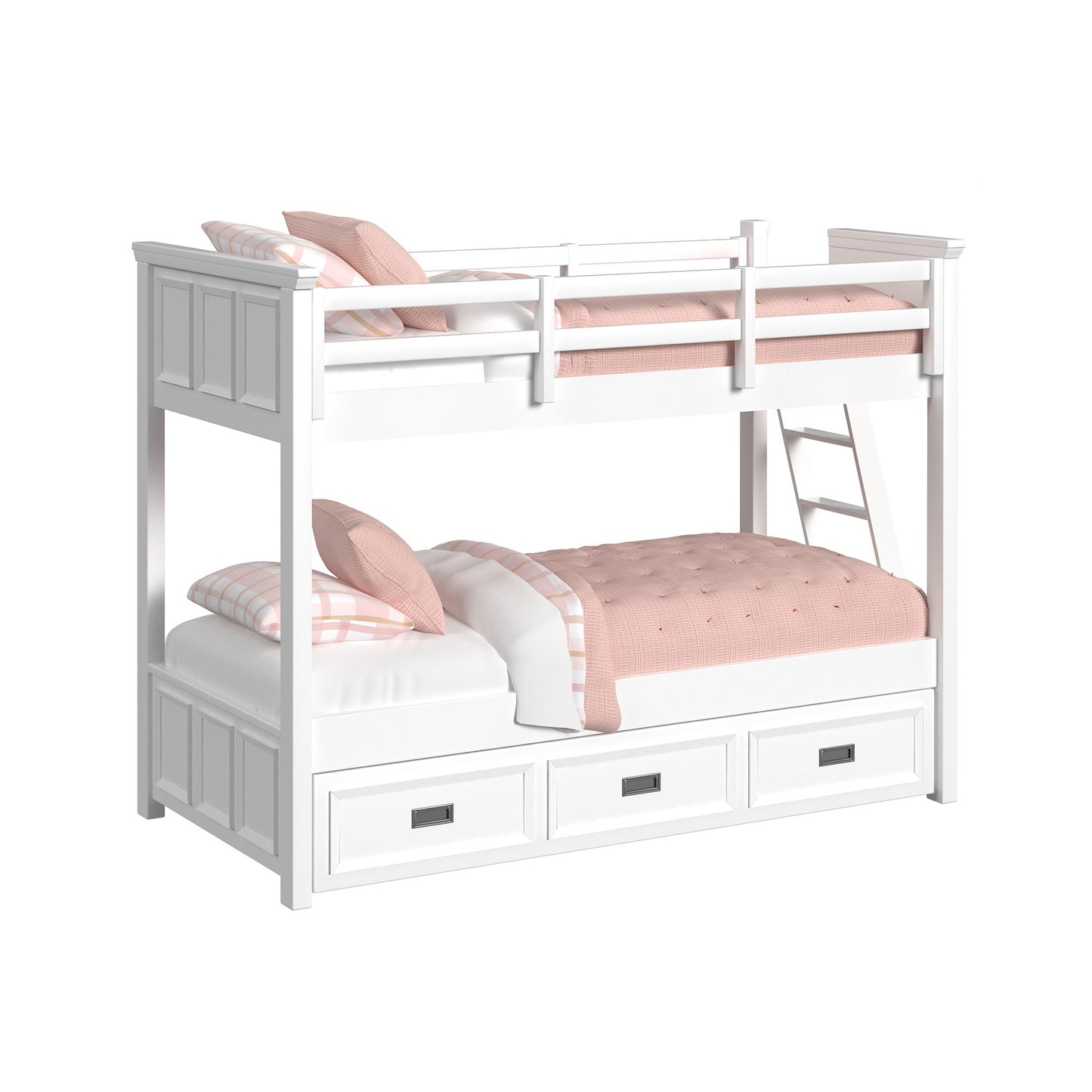 Hampton Kids - Bunk With Ladder And Trundle