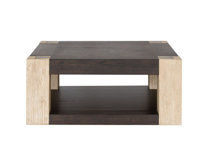 Harmony - Cocktail Table - Carbon Mindi / Blonde Acacia