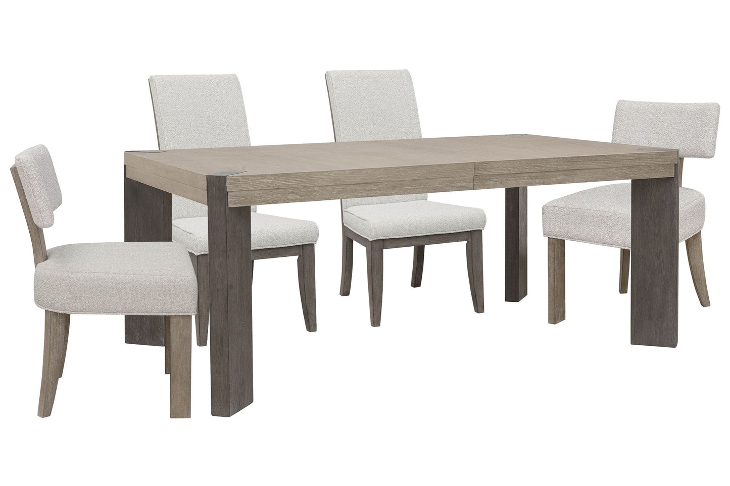 Anderson Park - Leg Dining Table Set With Klismos Chairs