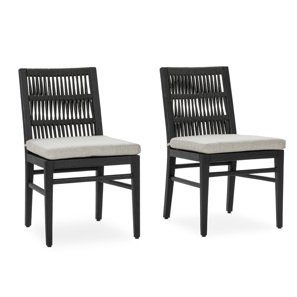 Westville - Outdoor Dining Chair (Set of 2) - Black