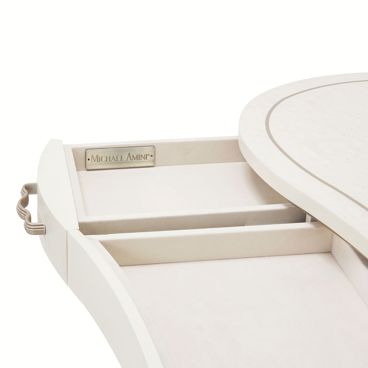 London Place - Desk - Creamy Pearl