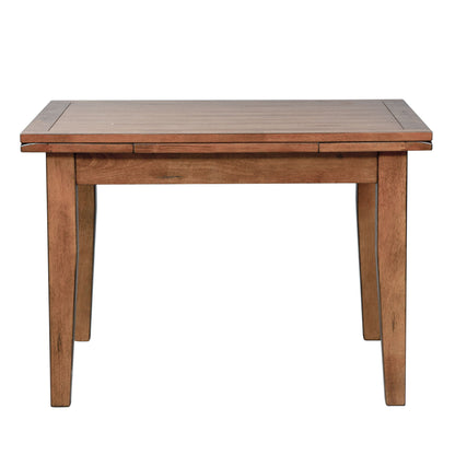 Treasures - Retractable Leg Table - Rustic Oak