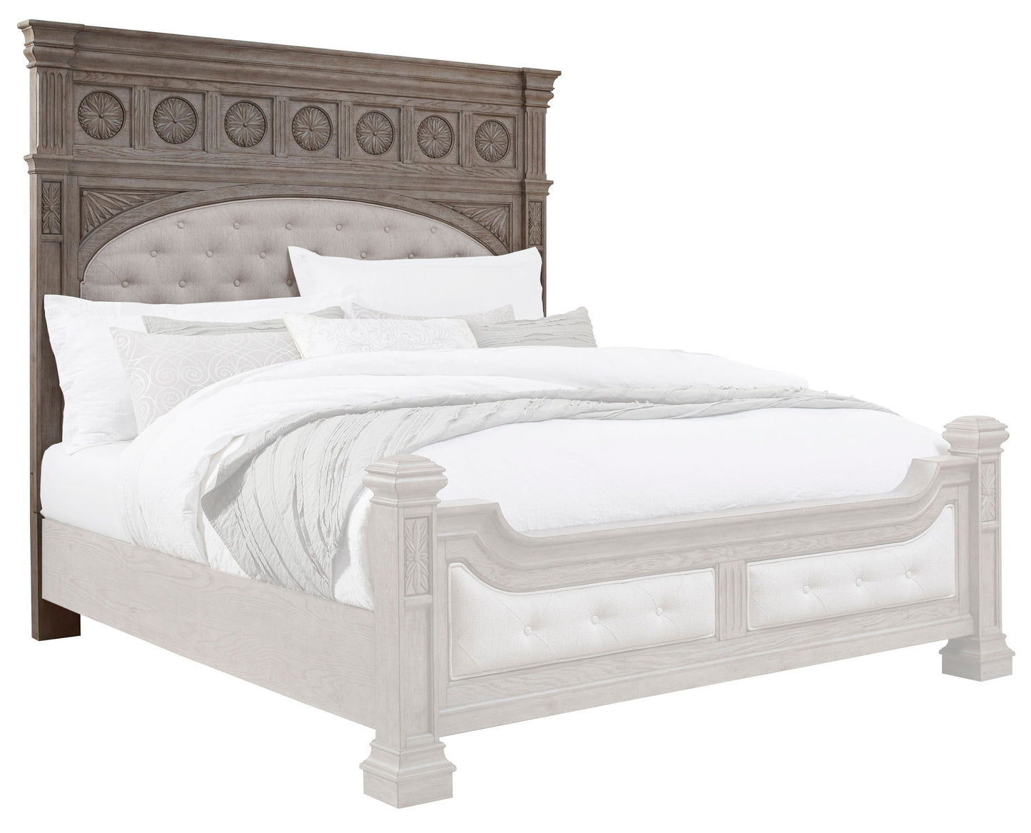 Kingsbury - Queen Headboard - French Gray