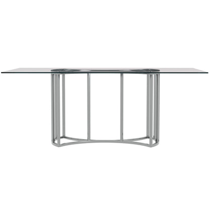 Sophia - Dining Table - Silver