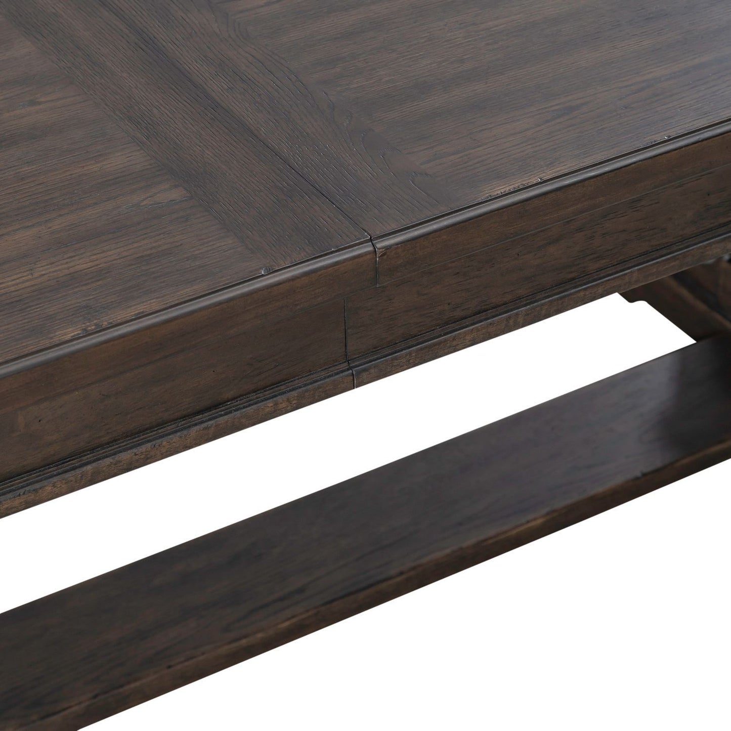 Paradise Valley - Trestle Table Top - Saddle Brown