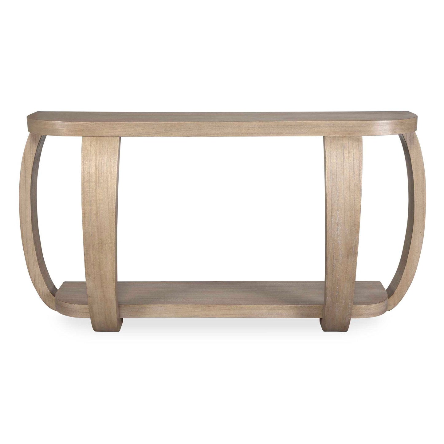 Adona - Wood Console Table - Light Brown