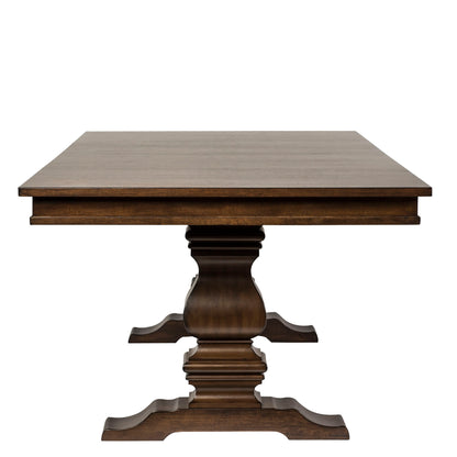 Armand - Trestle Table Top - Antique Brownstone