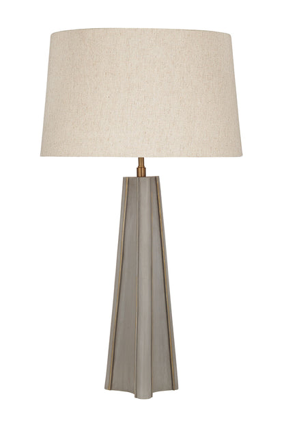 Moreland - Table Lamp - Antique Gray / Gold Highlights