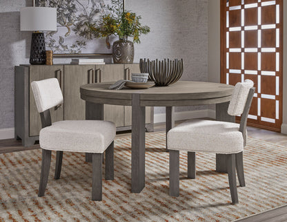 Anderson Park - Round Dining Table Set With Kilsmos Chairs