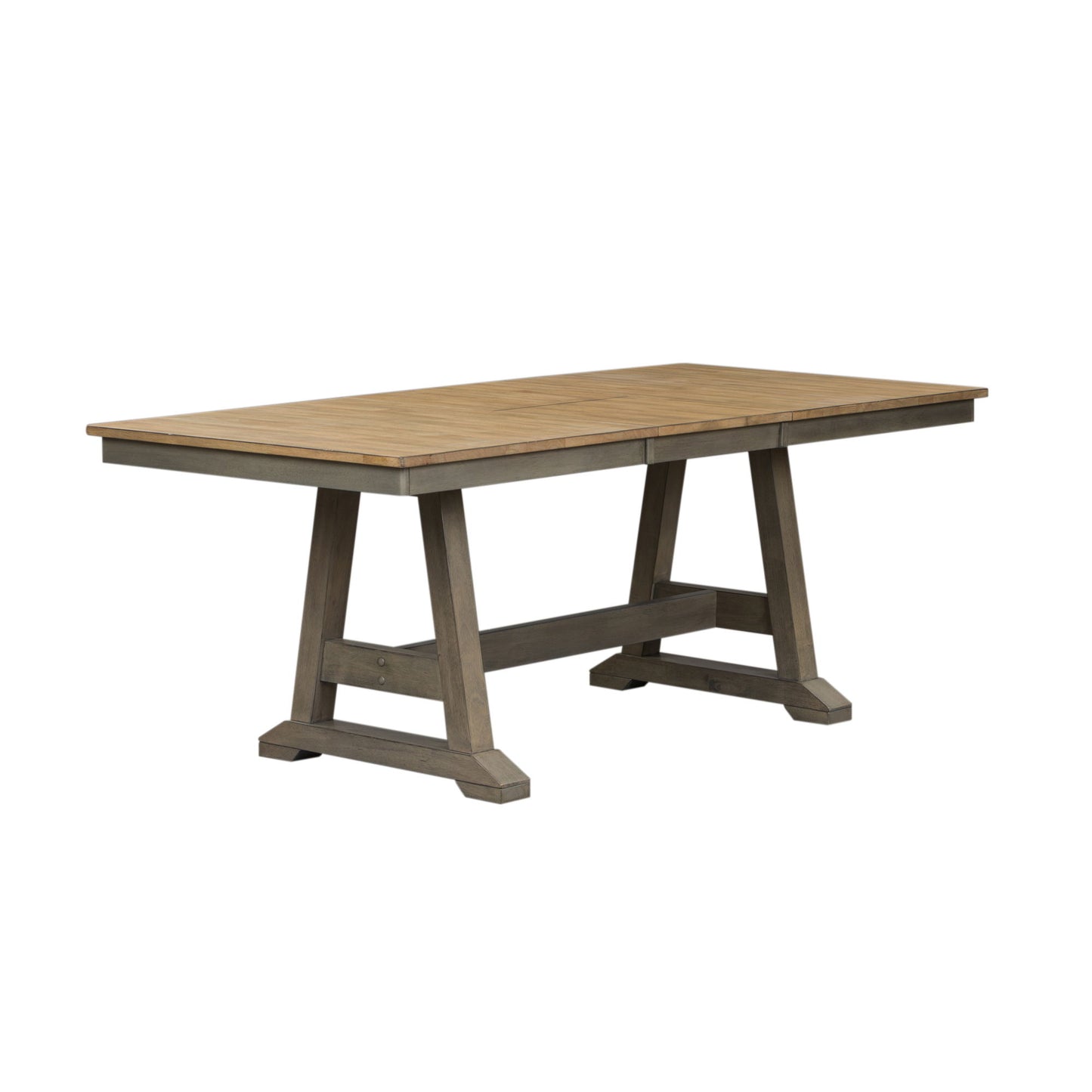 Lindsey Farm - Trestle Table Base - Gray & Sandstone