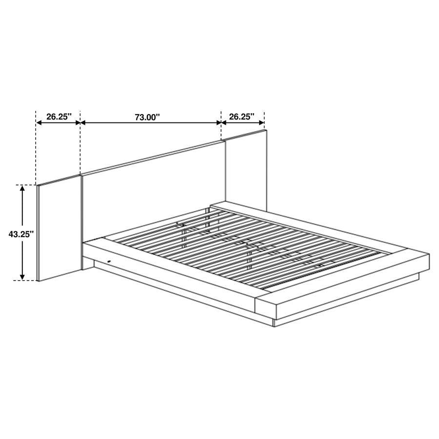 Jessica - Bedroom Set With LED