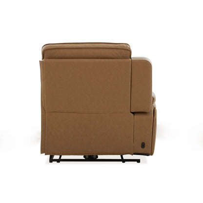 Callihan - L Arm Recliner P3 & ZW - York Butternut