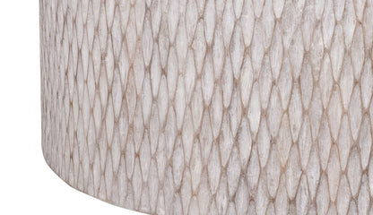 Brewer - Accent Cocktail Table - White Wash