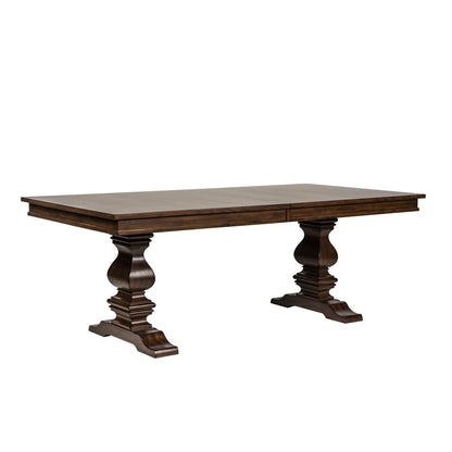 Armand - Trestle Table Top - Antique Brownstone