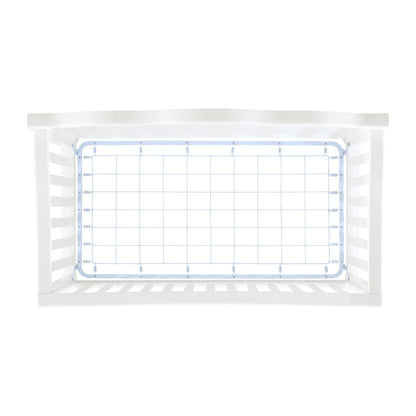 Alana - Crib With Guardrails - White