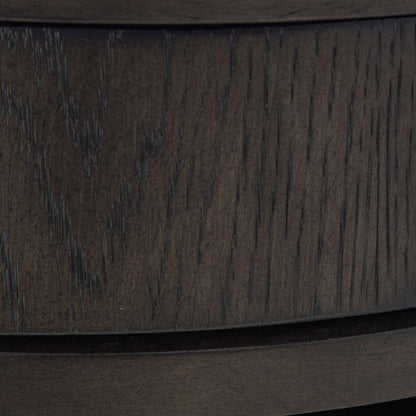 Leighmour - Accent Table - Dark Brown