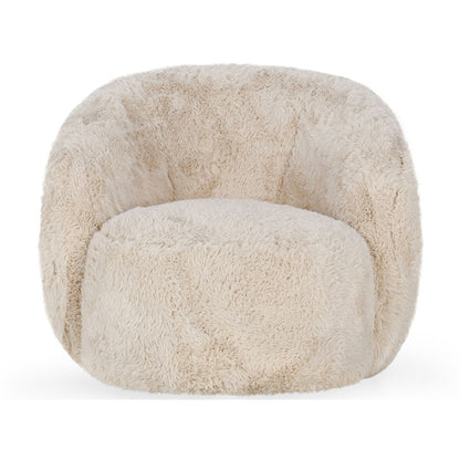 Adley - Plush Swivel Accent Chair