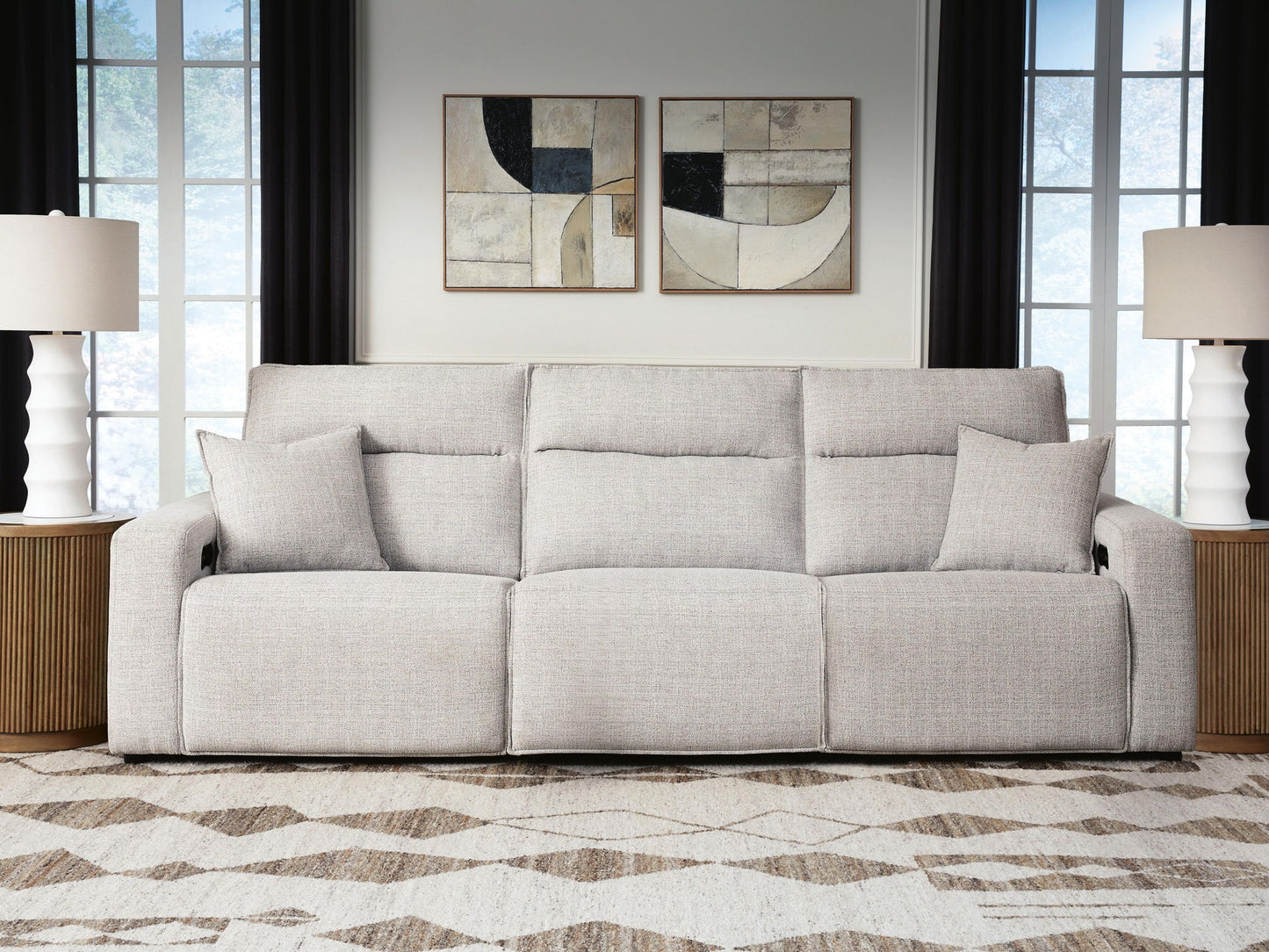 Modmax II - Reclining Sectional - Stone