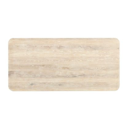 Vander - Oak Wood 84" Dining Table