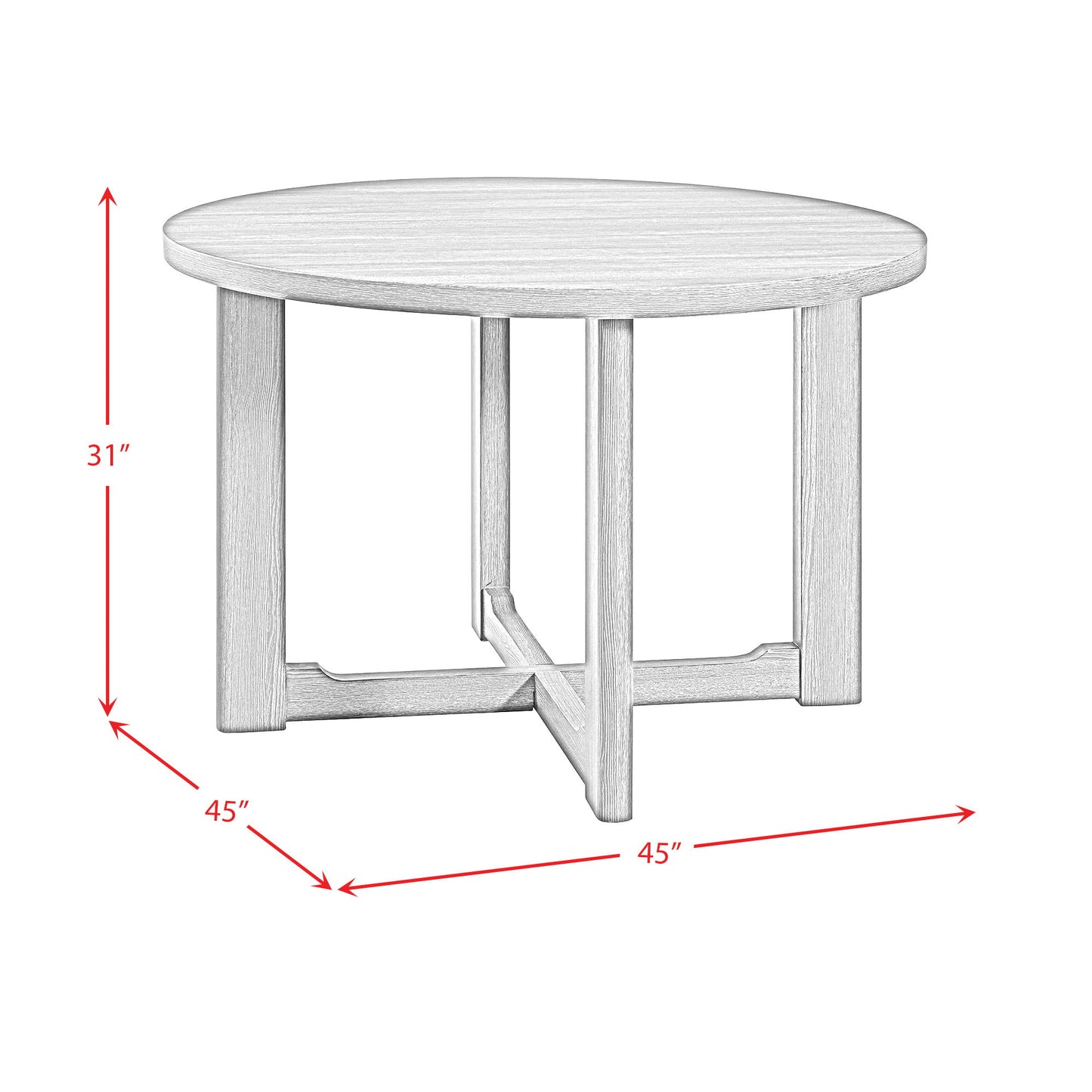Wakefield - 5 Piece Dining Set (Table And 4 Chairs) - Espresso
